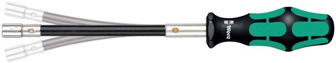 Hose clamp screwdriver, Wera, Hexagon 7mm, Flex